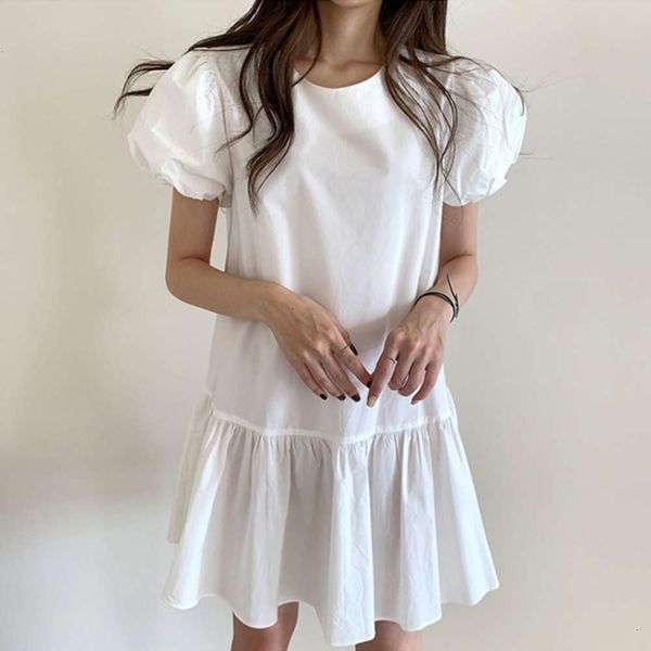 casual dresses dress women clothessummer french style round neck pleated small loose solid color bubble sleeve short jm38, Black;gray
casual dresses dress women clothessummer french style round neck pleated small loose solid color bubble sleeve short jm38, Black;gray