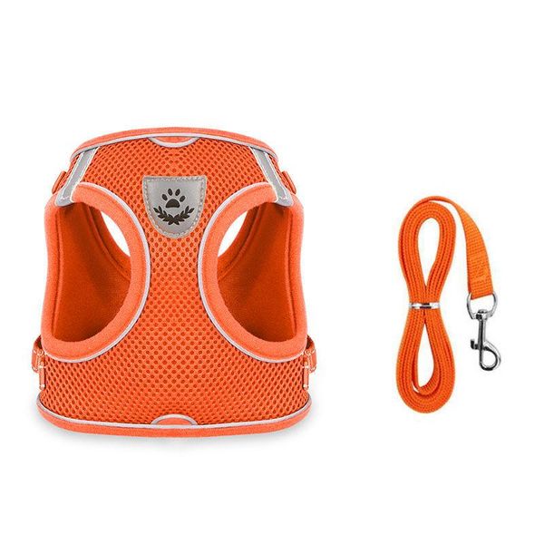 creative pet dog and cat harness with leash reflective breathable for small large vest supplies collars & leashes
creative pet dog and cat harness with leash reflective breathable for small large vest supplies collars & leashes