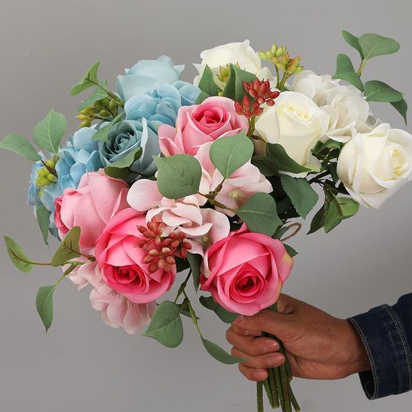 decorative flowers & wreaths beautiful artificial big rose branchsilk wedding home decoration retro autumn large roses white fake decor
decorative flowers & wreaths beautiful artificial big rose branchsilk wedding home decoration retro autumn large roses white fake decor