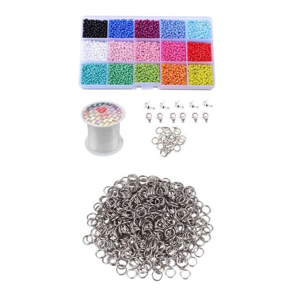 other 500 stainless steel open jump rings 7mm dia with 3mm glass rice beads 15 boxes combination diy beaded 7500 pieces
other 500 stainless steel open jump rings 7mm dia with 3mm glass rice beads 15 boxes combination diy beaded 7500 pieces