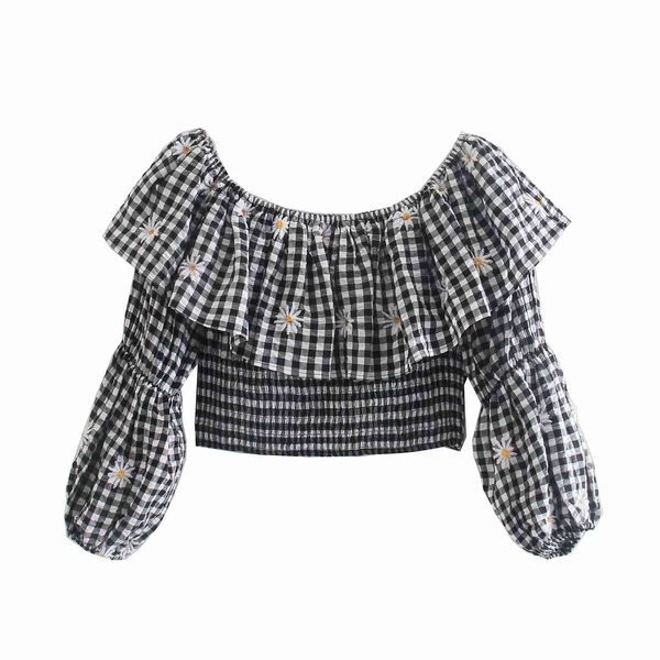 summer women flower embroidery slash neck cascading ruffle blouse female lantern sleeve shirt smock casual lady crop s8830 210430, White
summer women flower embroidery slash neck cascading ruffle blouse female lantern sleeve shirt smock casual lady crop s8830 210430, White