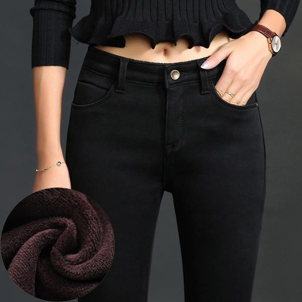 warm jeans women casual denim pencil pants stretch plus velvet high waist female streetwear slim thicken mom q2030 women's, Blue
warm jeans women casual denim pencil pants stretch plus velvet high waist female streetwear slim thicken mom q2030 women's, Blue