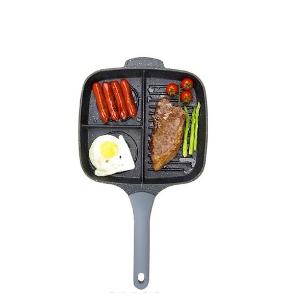 pans three-in-one breakfast pot multi-grid fried egg steak frying pan non stick pancake ollas de cocina kitchen utensils
pans three-in-one breakfast pot multi-grid fried egg steak frying pan non stick pancake ollas de cocina kitchen utensils