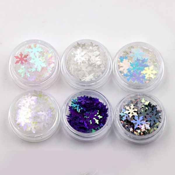 boxes snowflake mixed sequins nail art decoration glitter set luminous sparkly flakes accessories1, Silver;gold
boxes snowflake mixed sequins nail art decoration glitter set luminous sparkly flakes accessories1, Silver;gold