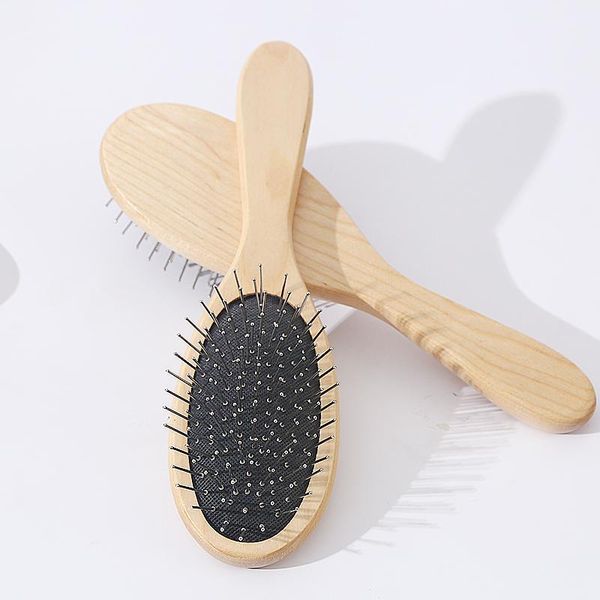 hair brushes steel needle wood comb brush massage scalp combs anti-static reduce loss styling tool barber accessories, Silver
hair brushes steel needle wood comb brush massage scalp combs anti-static reduce loss styling tool barber accessories, Silver