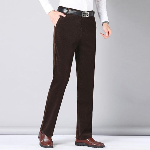 men's pants corduroy brand casual fashion regular fit long mens fashions straight business trousers men clothing, Black
men's pants corduroy brand casual fashion regular fit long mens fashions straight business trousers men clothing, Black