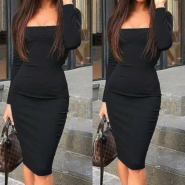 clothes elegant dress women bodycon xmas halloween christmas party dresses 2021 autmn casual, Black;gray
clothes elegant dress women bodycon xmas halloween christmas party dresses 2021 autmn casual, Black;gray