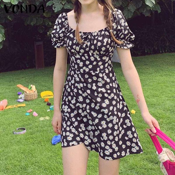 summer women floral print dress s-5xl short sleeve sundress 2021 vonda square collar party mini dresses femininas 1 casual, Black;gray
summer women floral print dress s-5xl short sleeve sundress 2021 vonda square collar party mini dresses femininas 1 casual, Black;gray