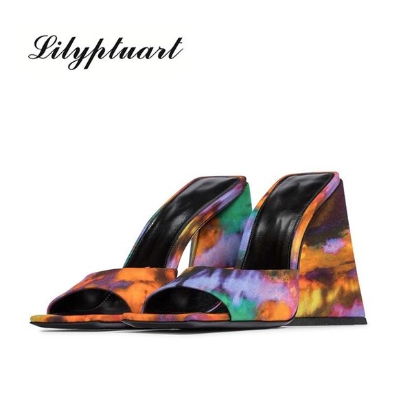 women's special material sandals summer women'sthick-soled high-heeled slippers 10.5/.5cm thick-heeled party nightclub 210619, Black
women's special material sandals summer women'sthick-soled high-heeled slippers 10.5/.5cm thick-heeled party nightclub 210619, Black