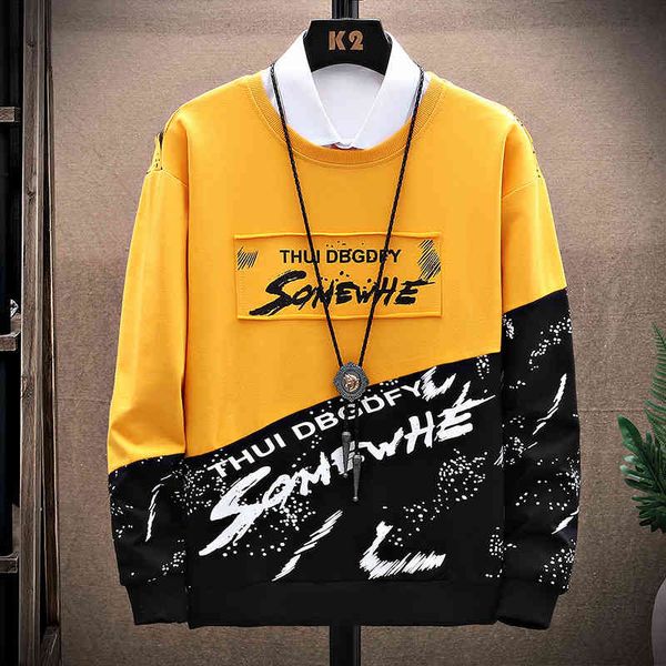 spring 2021 new men's sweater korean slim bottom shirt long sleeve t-shirt w29, Black
spring 2021 new men's sweater korean slim bottom shirt long sleeve t-shirt w29, Black