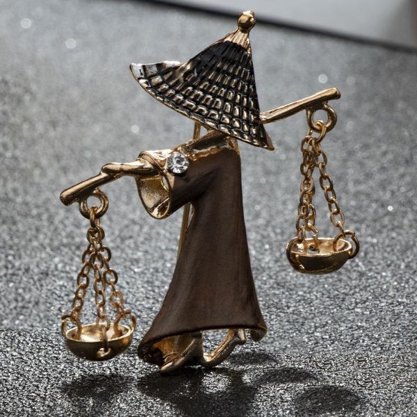 pins, brooches personality retro men and women's coat accessories, Gray 
pins, brooches personality retro men and women's coat accessories, Gray