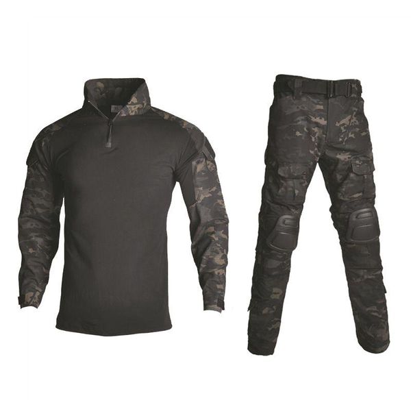 hunting sets military army clothes tactical suit shirt + pants camo camouflage combat uniform men's with knee pads
hunting sets military army clothes tactical suit shirt + pants camo camouflage combat uniform men's with knee pads
