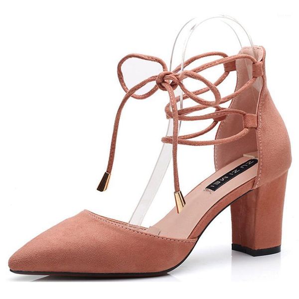 dress shoes concise ankle strap square heel women sandals summer pointed toe flock lace-up high heels party solid 34-401, Black
dress shoes concise ankle strap square heel women sandals summer pointed toe flock lace-up high heels party solid 34-401, Black