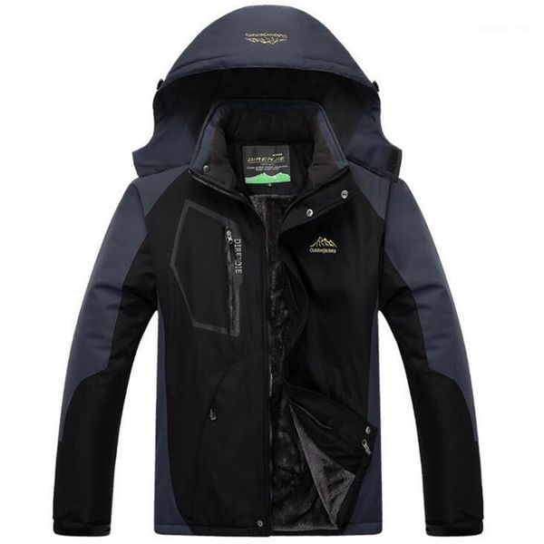 men's down & parkas winter military jackets men windbreaker waterproof jacket thick velvet warm parka brand clothing plus size 4xl 5xl, Black
men's down & parkas winter military jackets men windbreaker waterproof jacket thick velvet warm parka brand clothing plus size 4xl 5xl, Black
