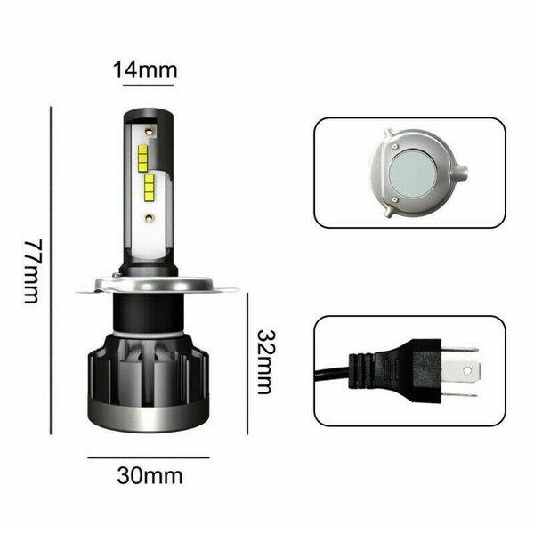car headlights h4 bulb high low headlight led lamp super 200w universal white 550000lm 6000k
car headlights h4 bulb high low headlight led lamp super 200w universal white 550000lm 6000k
