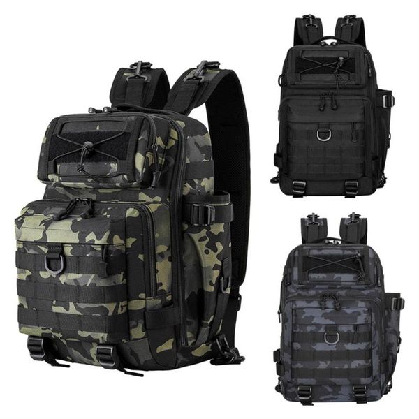 fishing accessories multifunctional tackle bag fish lure bait storage pack waterproof tactical backpack single shoulder military chest
fishing accessories multifunctional tackle bag fish lure bait storage pack waterproof tactical backpack single shoulder military chest