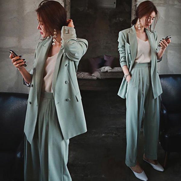 women's suits & blazers 2021 fashion office work casual blazer ol pants suit jacket and two-piece, White;black
women's suits & blazers 2021 fashion office work casual blazer ol pants suit jacket and two-piece, White;black