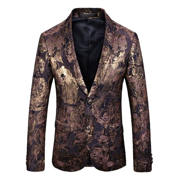 men's suits & blazers suit blazer high-end precision jacquard embroidery gold heavy craft fashion england wind big code single west, White;black
men's suits & blazers suit blazer high-end precision jacquard embroidery gold heavy craft fashion england wind big code single west, White;black