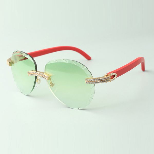 2022 exquisite classic double row diamond sunglasses 3524027, red natural wooden temples glasses, size: 18-135 mm, White;black
2022 exquisite classic double row diamond sunglasses 3524027, red natural wooden temples glasses, size: 18-135 mm, White;black