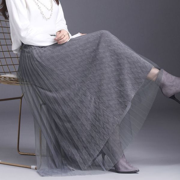 skirts winter 2-side wearing corduroy patchwork a-line pleated long tulle skirts, Black
skirts winter 2-side wearing corduroy patchwork a-line pleated long tulle skirts, Black