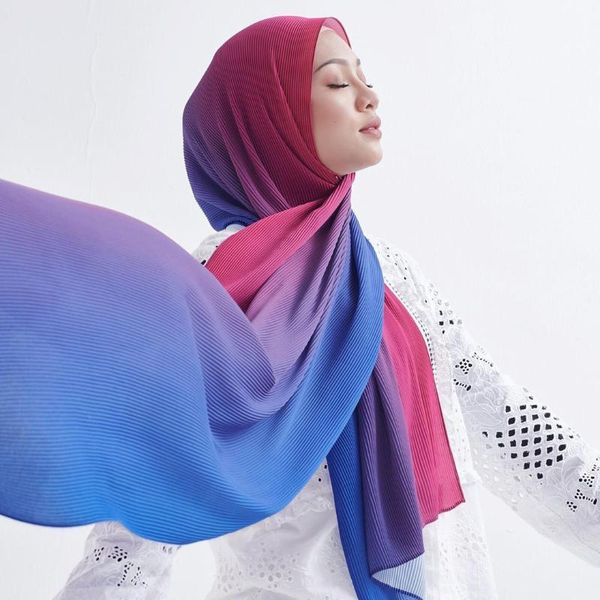 scarves gradient wrinkled chiffon luxury pleated woman fashion shawl bandana elegant muslim hijab ladies shawls/wraps, Blue;gray
scarves gradient wrinkled chiffon luxury pleated woman fashion shawl bandana elegant muslim hijab ladies shawls/wraps, Blue;gray