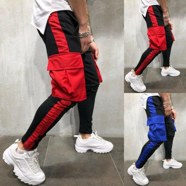 running pants men's pocket fitness bottoms comfort gym cargo pant elasticat string long patchwork cotton bandage loose 2021, Black;blue
running pants men's pocket fitness bottoms comfort gym cargo pant elasticat string long patchwork cotton bandage loose 2021, Black;blue