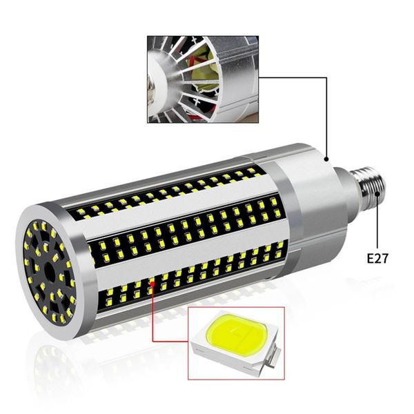 bulbs e27 54w ac100-277v 2835 without lamp cover fan cooling 296 led corn light bulb for store home factory droplight street spotlight
bulbs e27 54w ac100-277v 2835 without lamp cover fan cooling 296 led corn light bulb for store home factory droplight street spotlight