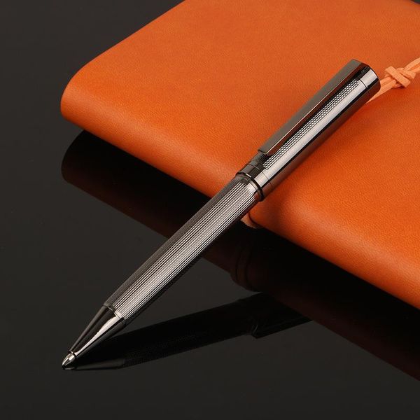ballpoint pens gray texture metal pen smoothly writing ball heavy and, Blue;orange
ballpoint pens gray texture metal pen smoothly writing ball heavy and, Blue;orange