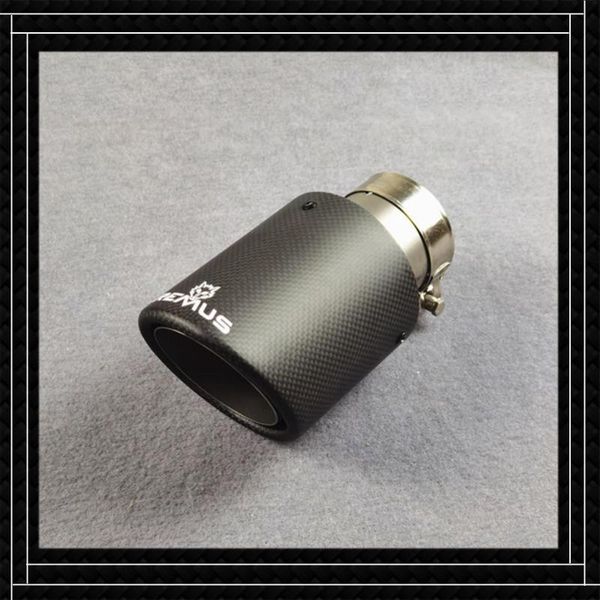 piece matte black carbon fiber frosted stainless steel muffler tip outlet 76/89/101/114mm car universal remus exhaust pipe motorcycle system
piece matte black carbon fiber frosted stainless steel muffler tip outlet 76/89/101/114mm car universal remus exhaust pipe motorcycle system