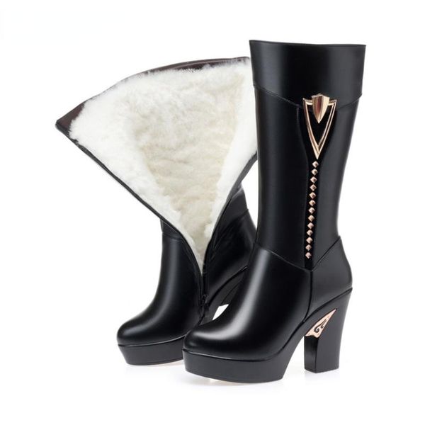 boots toacek women long shoes platform high heel 2021 winter cow leather thick wool fashion footwear with, Black
boots toacek women long shoes platform high heel 2021 winter cow leather thick wool fashion footwear with, Black