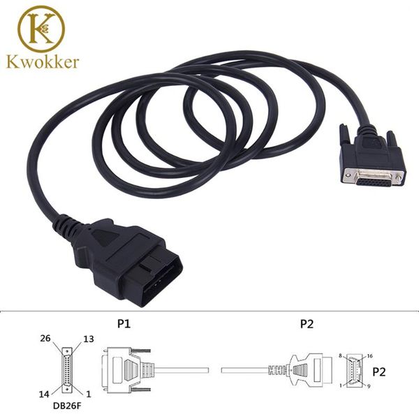 universal obd2 16pin male to 26pin female 180cm obdii adapter car connector extension cable diagnostic tool tools
universal obd2 16pin male to 26pin female 180cm obdii adapter car connector extension cable diagnostic tool tools