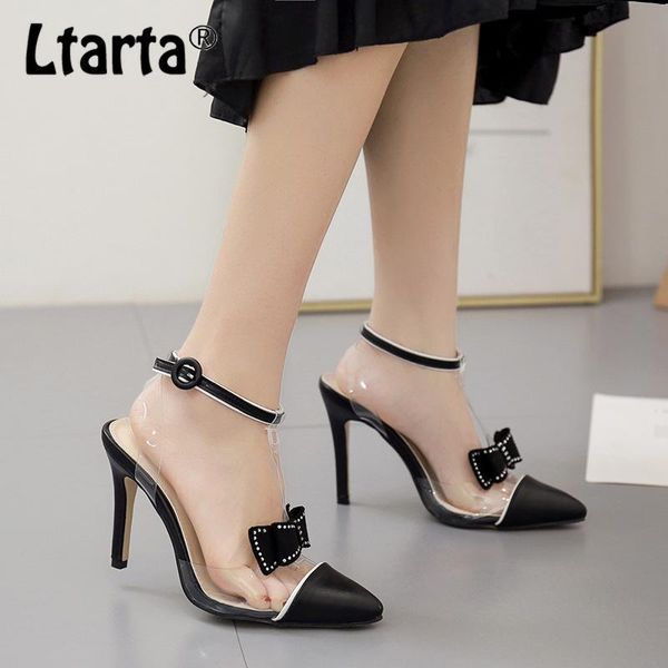 summer fashion pointed bow women's shoes fine high-heeled hollow transparent rhinestone sandals cwf, Black
summer fashion pointed bow women's shoes fine high-heeled hollow transparent rhinestone sandals cwf, Black