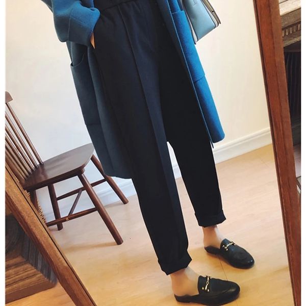 women's pants & capris 2021 autumn and winter wholesale women high-waist pants ankle length female loose casual suit straight, Black;white
women's pants & capris 2021 autumn and winter wholesale women high-waist pants ankle length female loose casual suit straight, Black;white