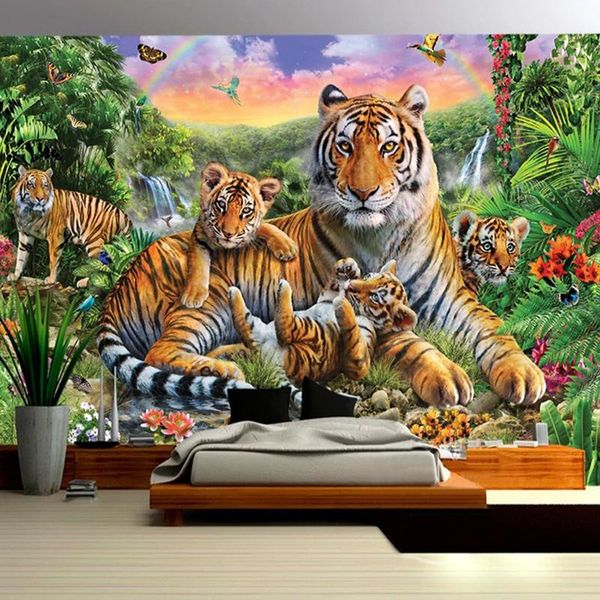 wallpapers dropship custom 3d tropical rainforest animal tiger plant forest waterfall butterfly mural children's bedroom wall papers
wallpapers dropship custom 3d tropical rainforest animal tiger plant forest waterfall butterfly mural children's bedroom wall papers