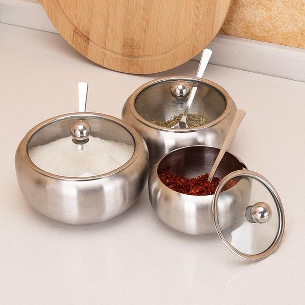 storage bottles & jars kitchen seasoning box stainless steel large sugar bowl with glass clear lid and spoon cereal dispenser items containe
storage bottles & jars kitchen seasoning box stainless steel large sugar bowl with glass clear lid and spoon cereal dispenser items containe