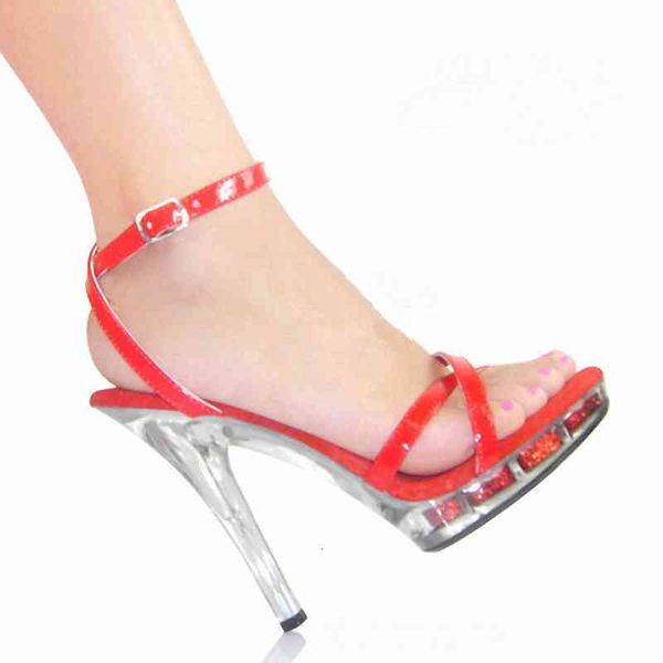 sandals summer style 5 inches women high heels platform bride wedding shoes red rransparent hollow open toe patent leather 13cm nogo, Black
sandals summer style 5 inches women high heels platform bride wedding shoes red rransparent hollow open toe patent leather 13cm nogo, Black