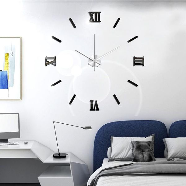 wall clocks 3d diy big clock family living room bedroom modernism decorative art modern acrylic arabic numeral self-adhesive
wall clocks 3d diy big clock family living room bedroom modernism decorative art modern acrylic arabic numeral self-adhesive
