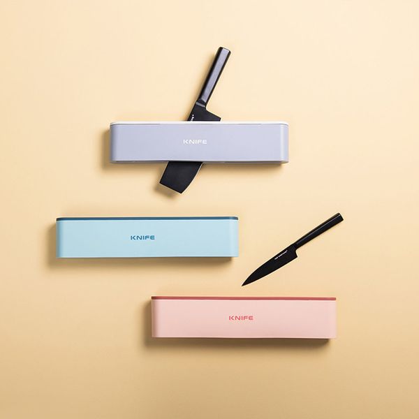 wall-mounted knife holder kitchen punch-knife storage rack plastic wall knives block organizer 4 slot
wall-mounted knife holder kitchen punch-knife storage rack plastic wall knives block organizer 4 slot