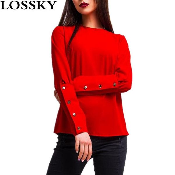 solid slim long sleeve blouse shirt casual o neck button women's summer autumn elegant striped blouses shirts blusas &, White
solid slim long sleeve blouse shirt casual o neck button women's summer autumn elegant striped blouses shirts blusas &, White