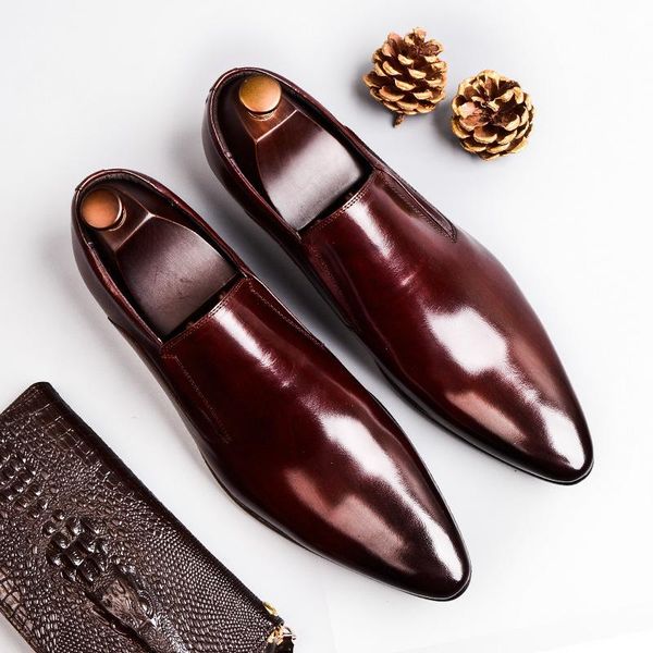 dress shoes autumn mens loafers casual leather business men driving flats breathable oxford wedding big size 37-46, Black
dress shoes autumn mens loafers casual leather business men driving flats breathable oxford wedding big size 37-46, Black