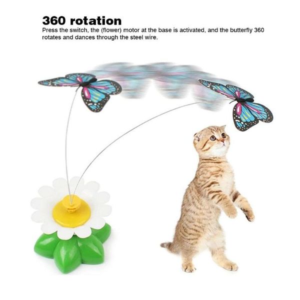 cat toys electric rotating butterfly bird kitten interactive toy teaser funny pet intelligence trainning tool 
cat toys electric rotating butterfly bird kitten interactive toy teaser funny pet intelligence trainning tool