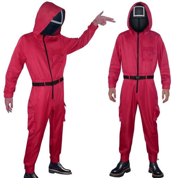 jogging clothing game cos clothes jumpsuit with belt gloves halloween cosplay wear 456/067/001, Black;red
jogging clothing game cos clothes jumpsuit with belt gloves halloween cosplay wear 456/067/001, Black;red