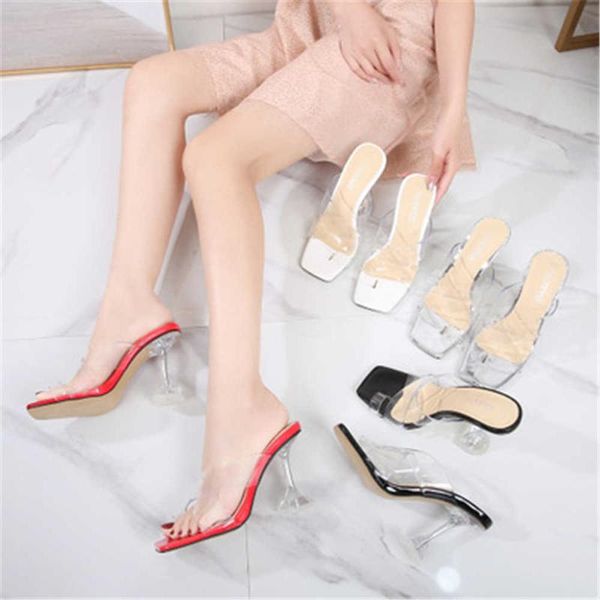 slippers european american crystal high heels women flip flops design catwalk shoes street wear pumps 35-46 black white
slippers european american crystal high heels women flip flops design catwalk shoes street wear pumps 35-46 black white