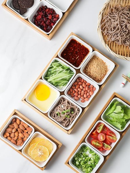 dishes & plates ceramic dried fruit snack tray divided grid candy nut small exquisite shop creative living room storage box square
dishes & plates ceramic dried fruit snack tray divided grid candy nut small exquisite shop creative living room storage box square