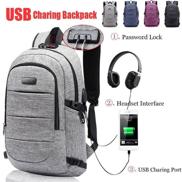 outdoor bags 20 inch lapusb charging backpack male multifunctional business shoulder bag women daypacks anti theft password lock
outdoor bags 20 inch lapusb charging backpack male multifunctional business shoulder bag women daypacks anti theft password lock