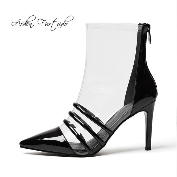 boots arden furtado summer fashion trend women's shoes pointed toe stilettos heels zipper elegant ladies concise short boot, Black
boots arden furtado summer fashion trend women's shoes pointed toe stilettos heels zipper elegant ladies concise short boot, Black
