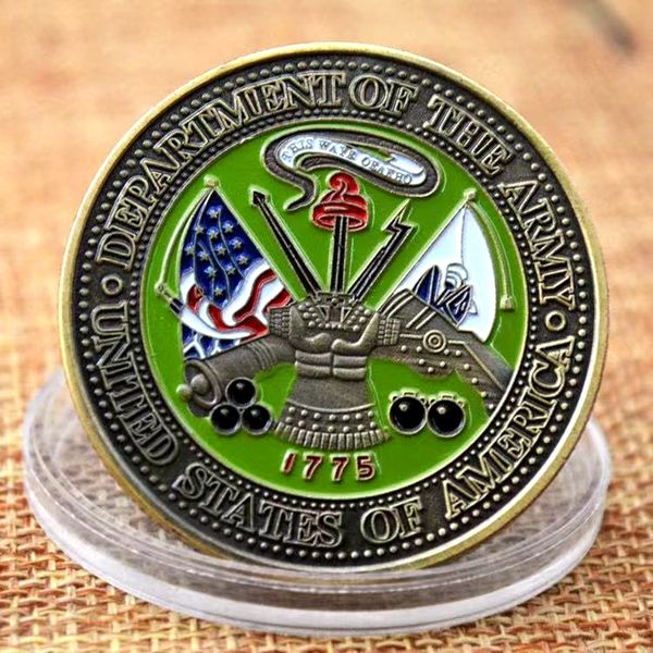 50pcs non magnetic 1775 united states of american department of the army medic craft bronze plated challenge coin
50pcs non magnetic 1775 united states of american department of the army medic craft bronze plated challenge coin