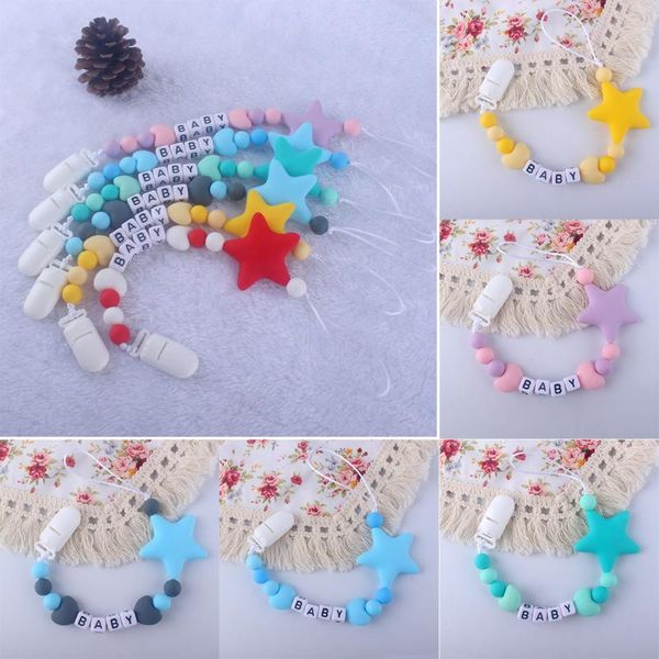 pacifiers# pacifier clips holder chain silicone five star baby teether teething appease
pacifiers# pacifier clips holder chain silicone five star baby teether teething appease