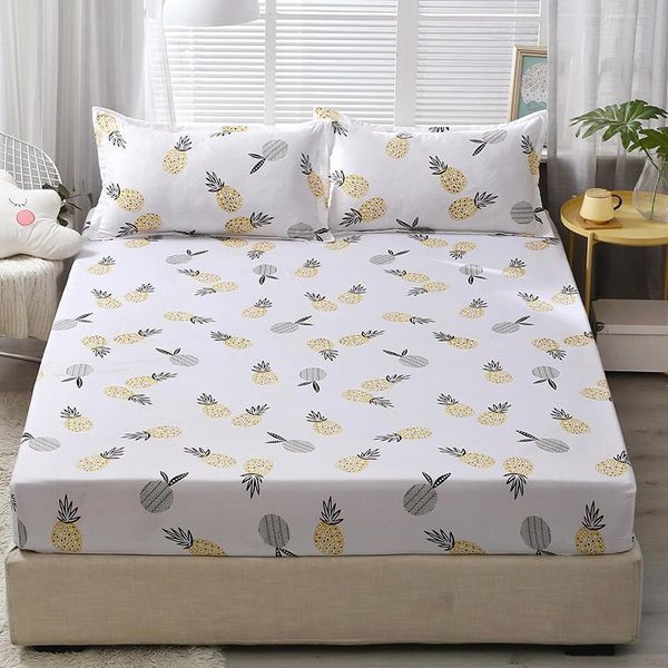 sheets & sets 34 fitted sheet with 2 case pineapple printed single queen king size bed linen mattress protector cover bottom
sheets & sets 34 fitted sheet with 2 case pineapple printed single queen king size bed linen mattress protector cover bottom