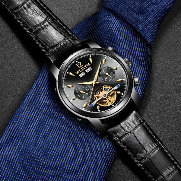 wristwatches wlisth official business men mechanical watch waterproof luminous mens watches montre homme clock sport, Slivery;brown
wristwatches wlisth official business men mechanical watch waterproof luminous mens watches montre homme clock sport, Slivery;brown